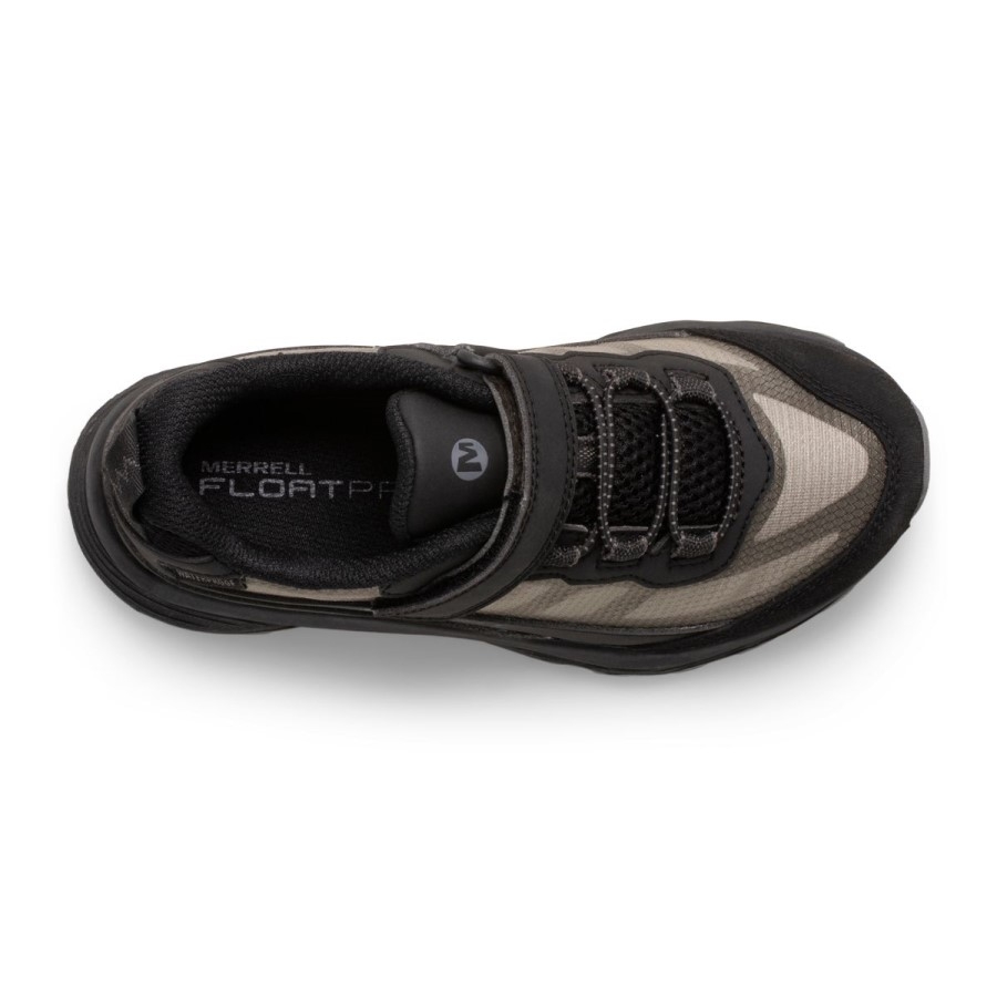 Merrell Big Kid's Moab Speed Low A/c Waterproof Black