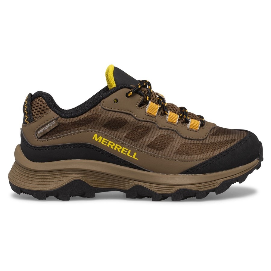 Merrell Big Kid's Moab Speed Low Waterproof Nuc