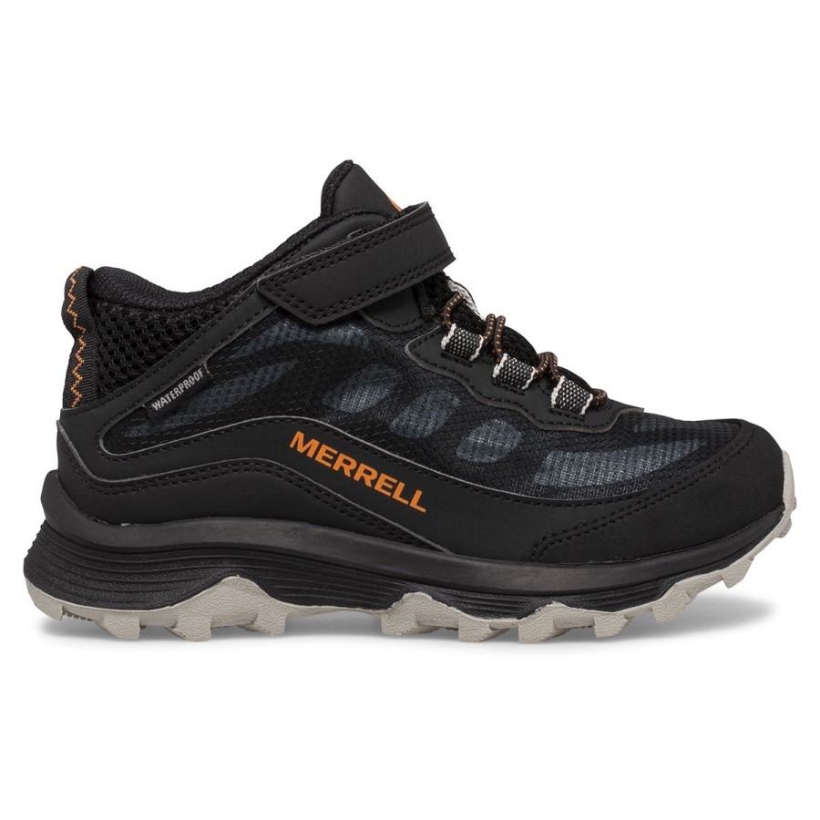 Merrell Big Kid's Moab Speed Mid A/c Impermeabil Negru