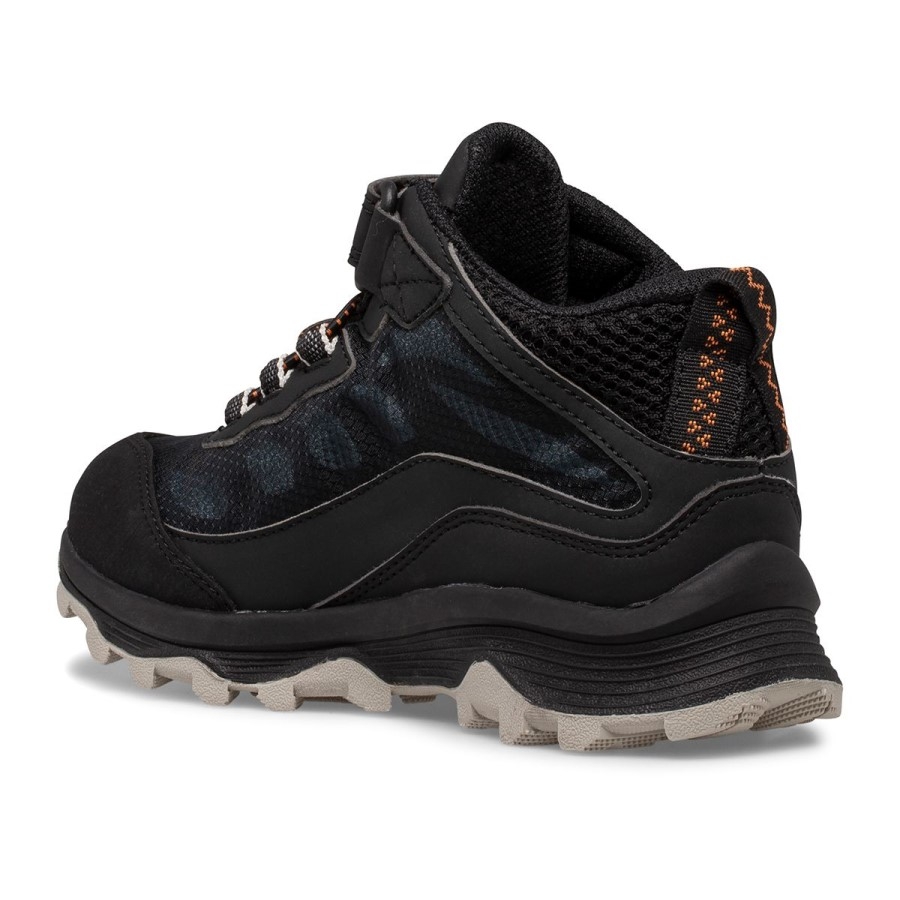 Merrell Big Kid's Moab Speed Mid A/c Impermeabil Negru
