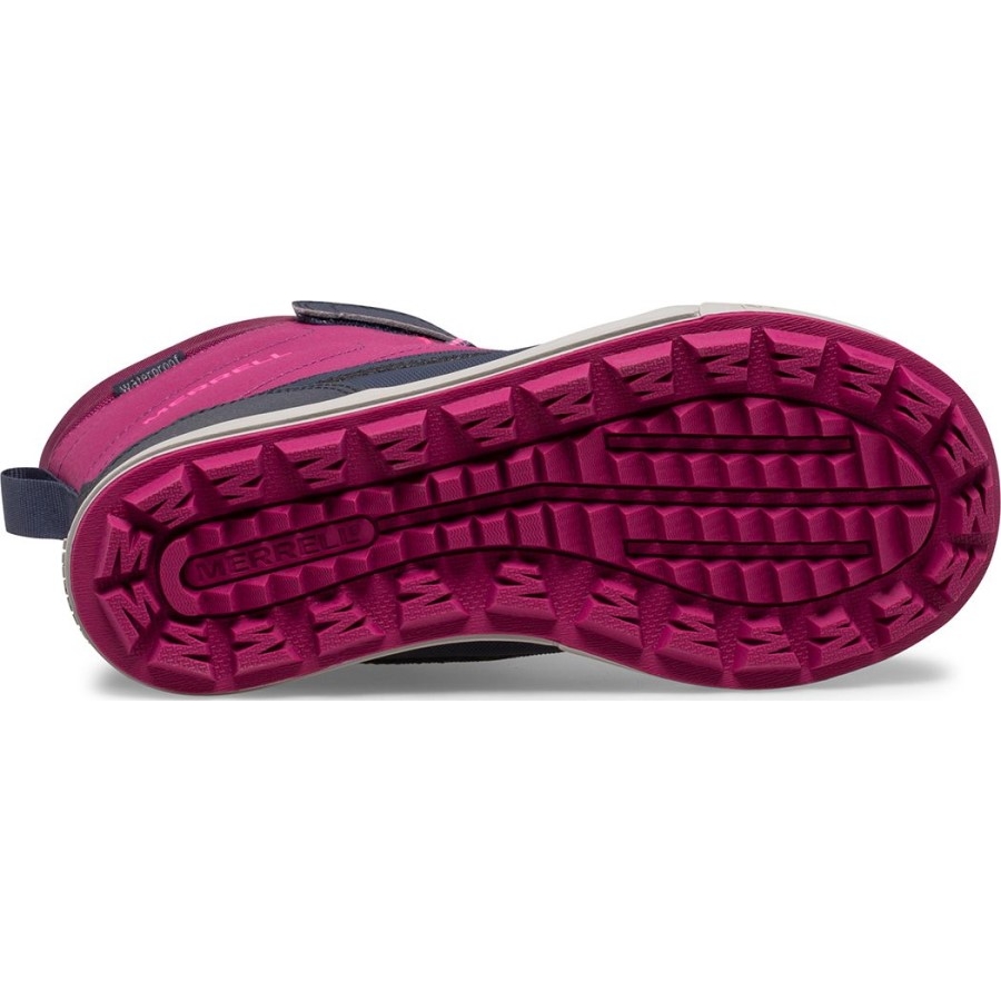 Cizme Impermeabile Merrell Big Kids Snow Storm Berry-marine