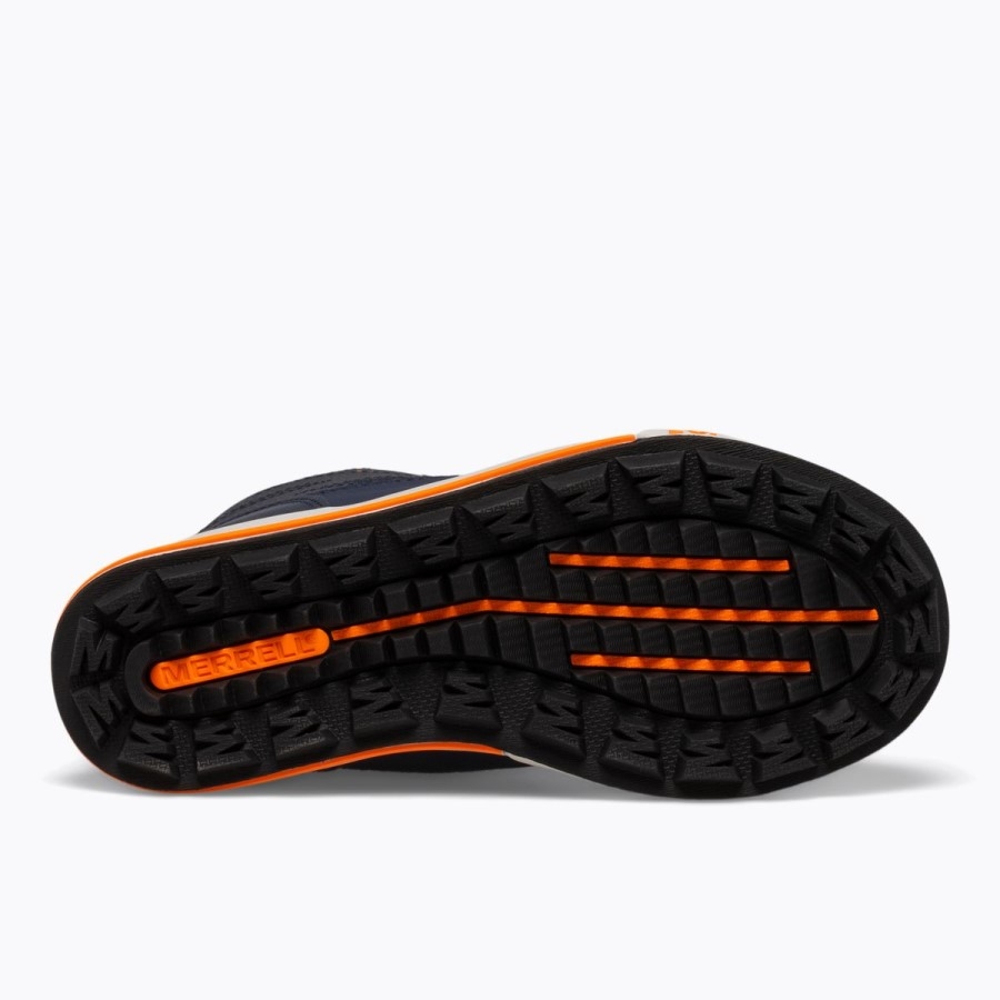Cizme De Zăpadă Pentru Copil Mic Merrell 3.0 Bleumarin-cobalt-portocaliu