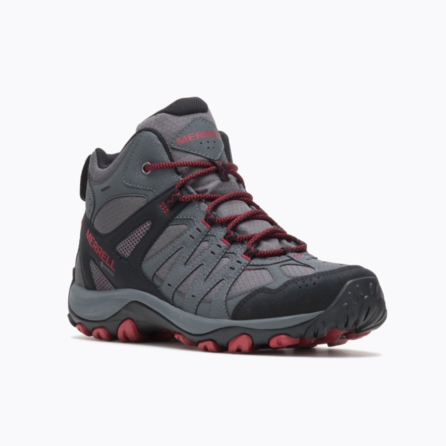 Merrell Mens Accentor Sport 3 Mid Gore-tex Rock