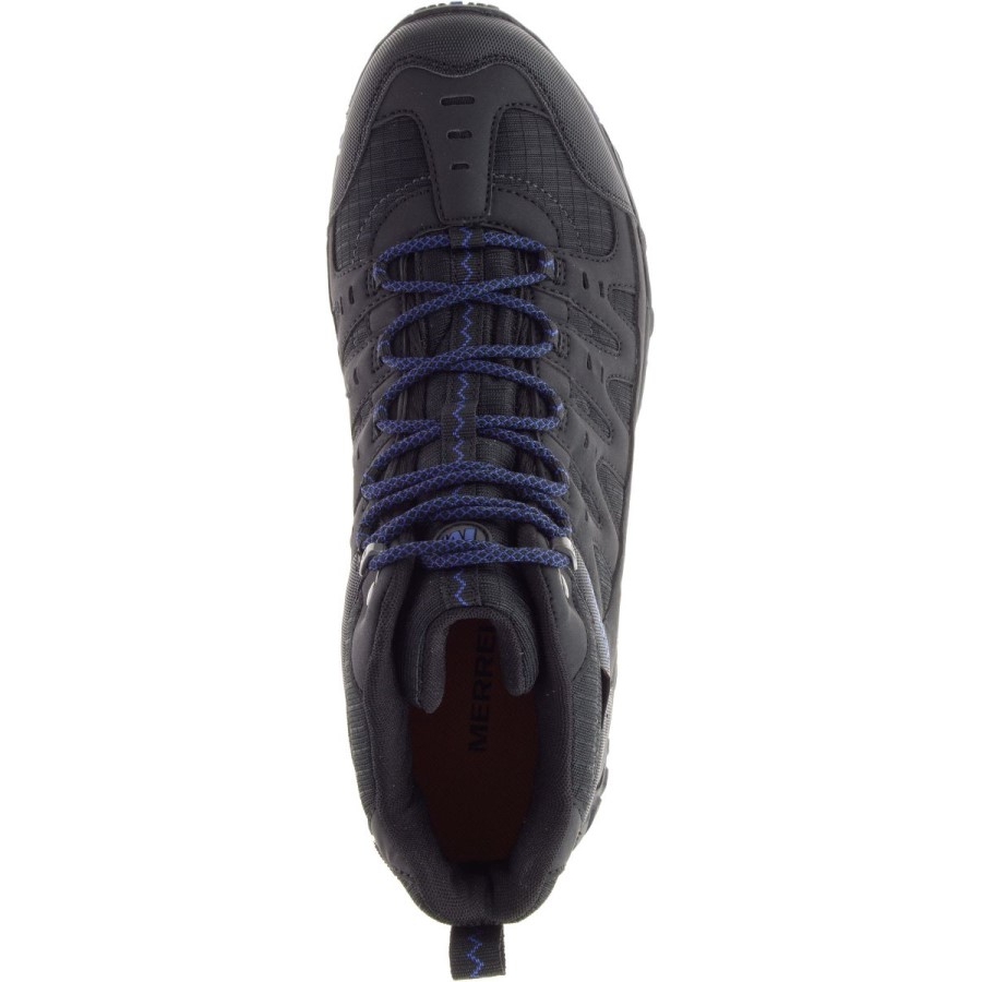 Merrell Mens Accentor Sport Mid Gore-tex Black-sodalite
