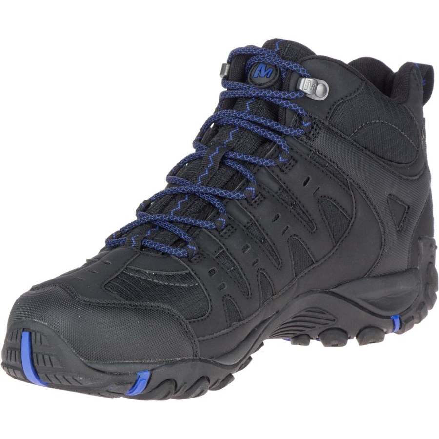 Merrell Mens Accentor Sport Mid Gore-tex Black-sodalite