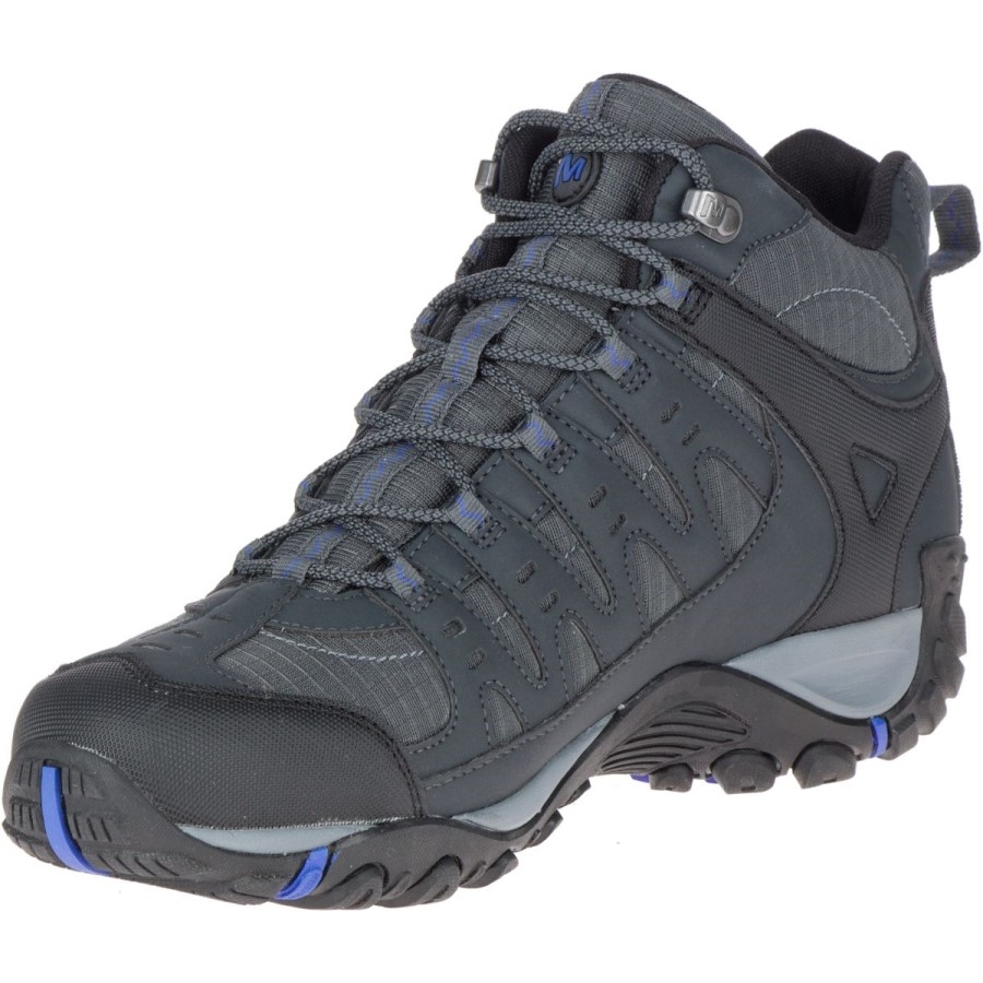 Merrell Mens Accentor Sport Mid Gore-tex Monument-sodalite