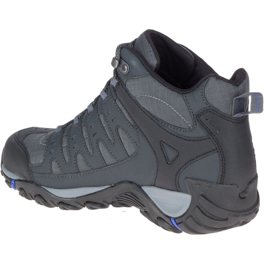 Merrell Mens Accentor Sport Mid Gore-tex Monument-sodalite
