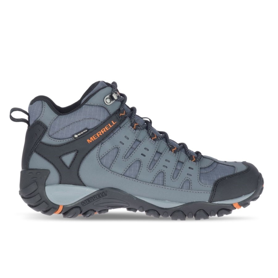Merrell Mens Accentor Sport Mid Gore-tex Rock-exuberance