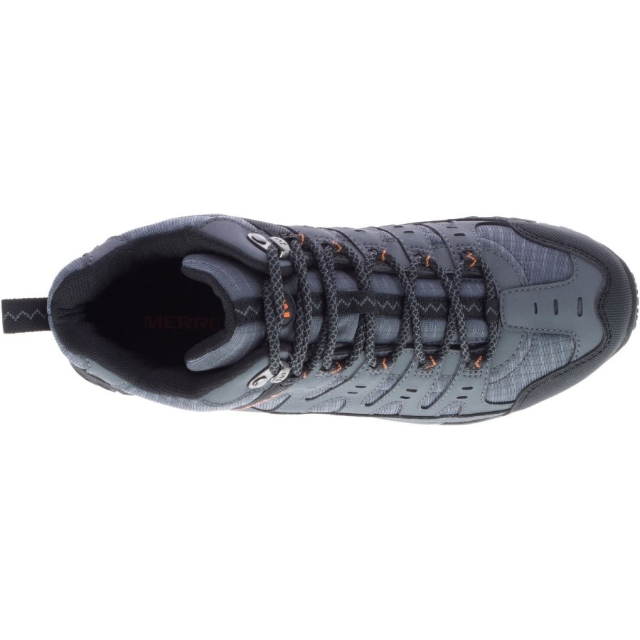 Merrell Mens Accentor Sport Mid Gore-tex Rock-exuberance