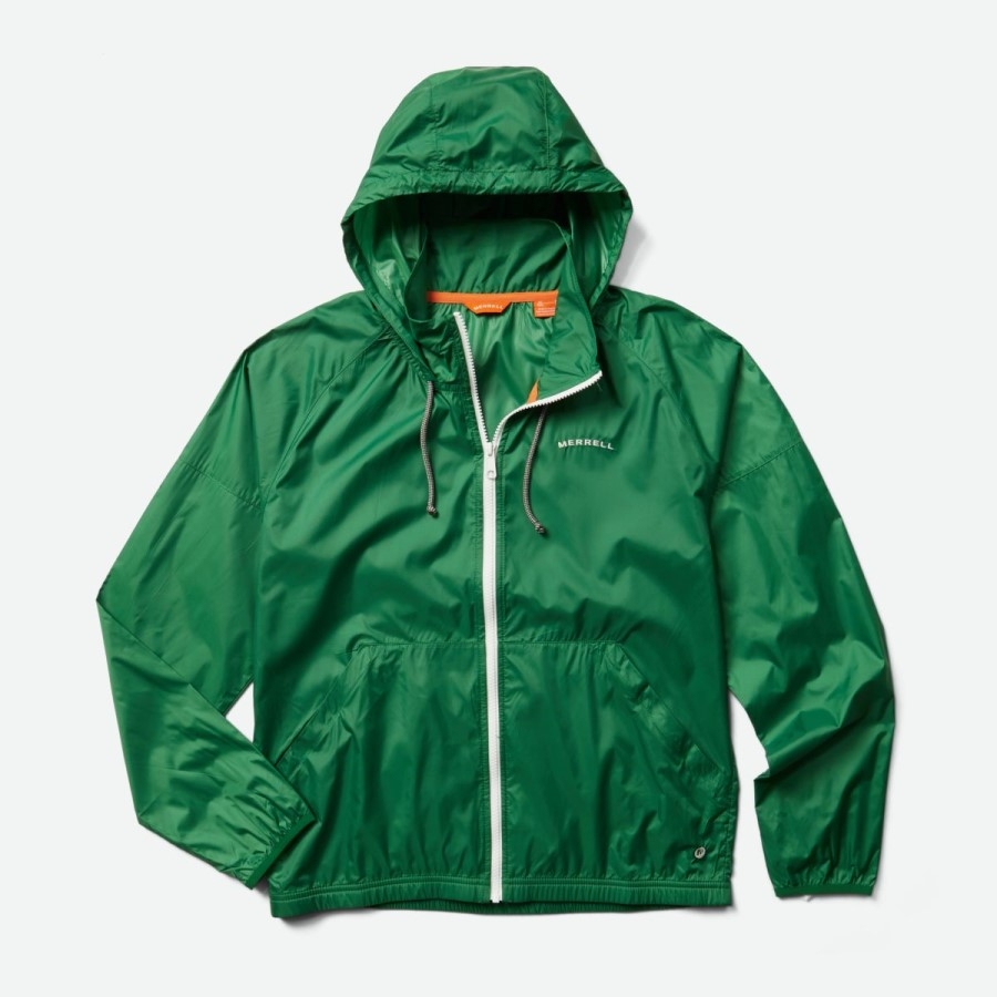 Merrell Bărbați Alder Packable Wind Shell Verde Abundent