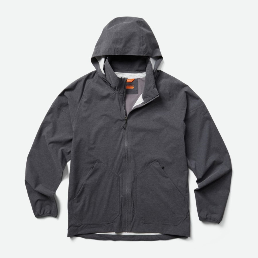 Merrell Alpine Packable Rain Shell Pentru Bărbați Black Heather
