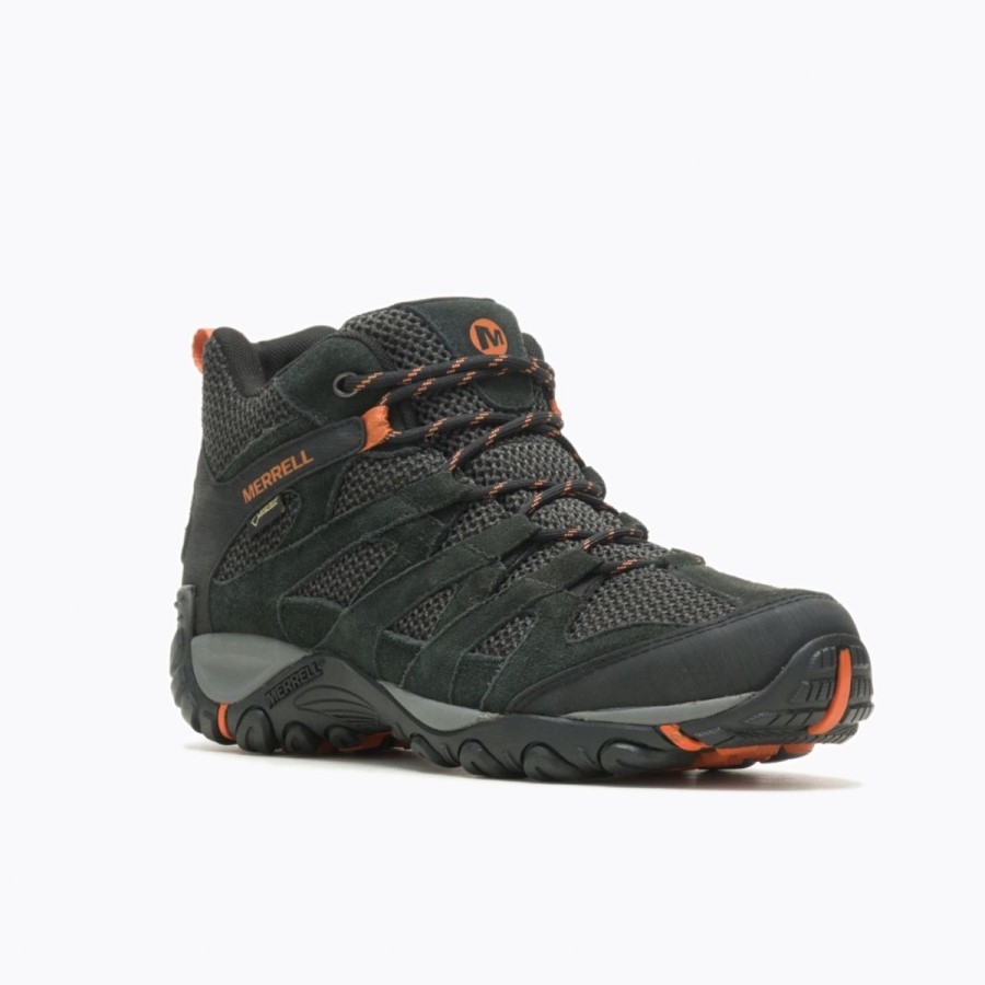 Merrell Alverstone Mid Gore-tex Negru Pentru Bărbați