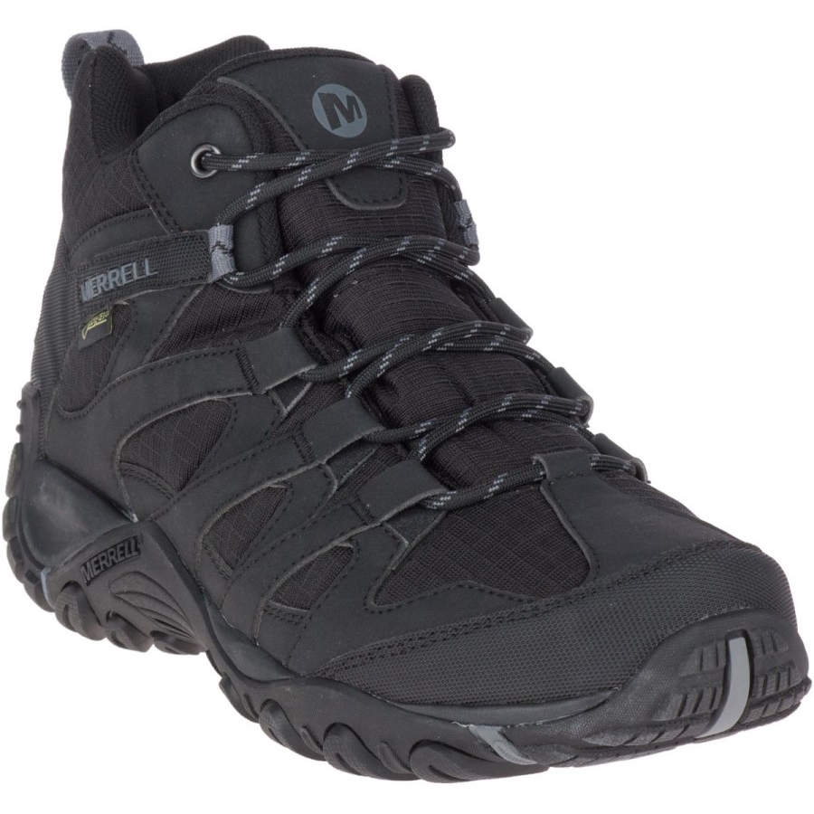 Merrell Alverstone Sport Mid Gore-tex Black-rock Pentru Bărbați