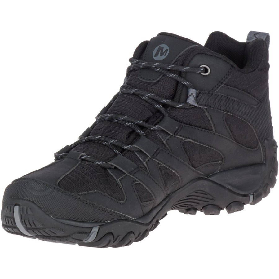 Merrell Alverstone Sport Mid Gore-tex Black-rock Pentru Bărbați