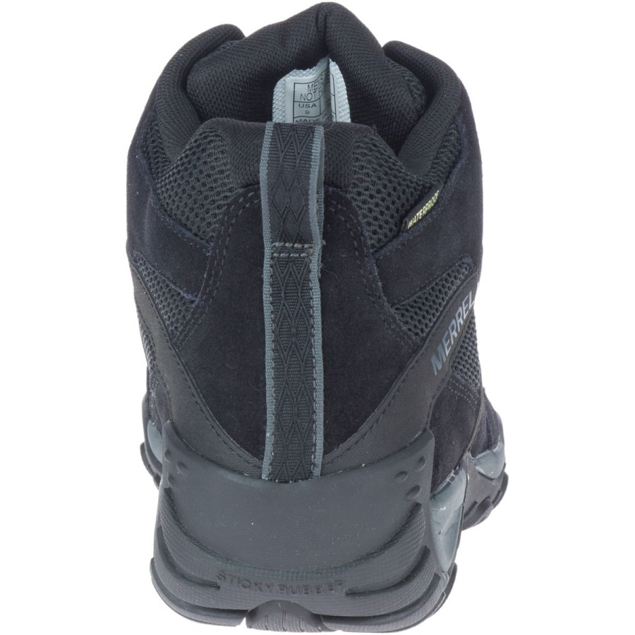Merrell Deverta 2 Mid Waterproof Pentru Bărbați, Negru-granit