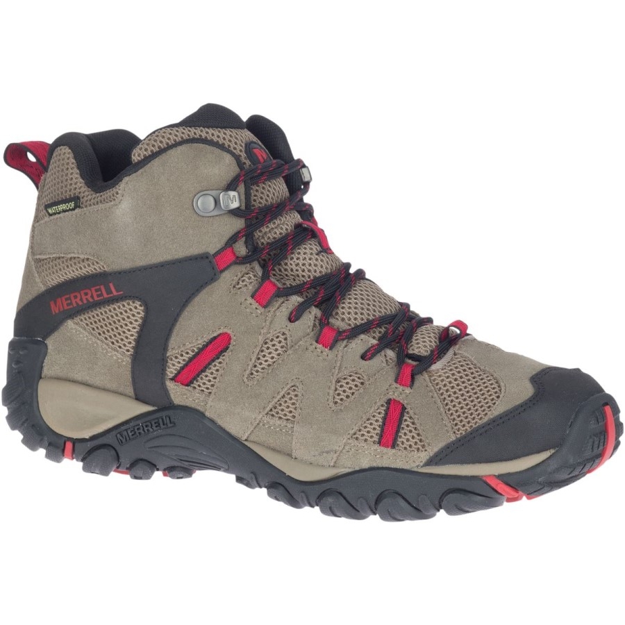 Merrell Deverta 2 Mid Waterproof Pentru Bărbați, Roșu Ardent