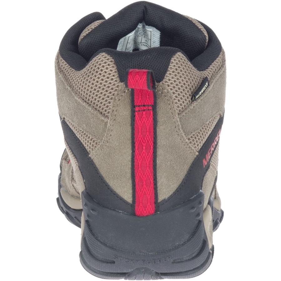 Merrell Deverta 2 Mid Waterproof Pentru Bărbați, Roșu Ardent