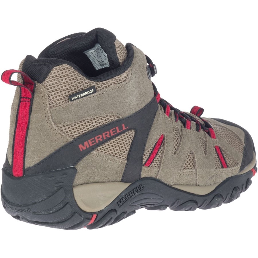 Merrell Deverta 2 Mid Waterproof Pentru Bărbați, Roșu Ardent