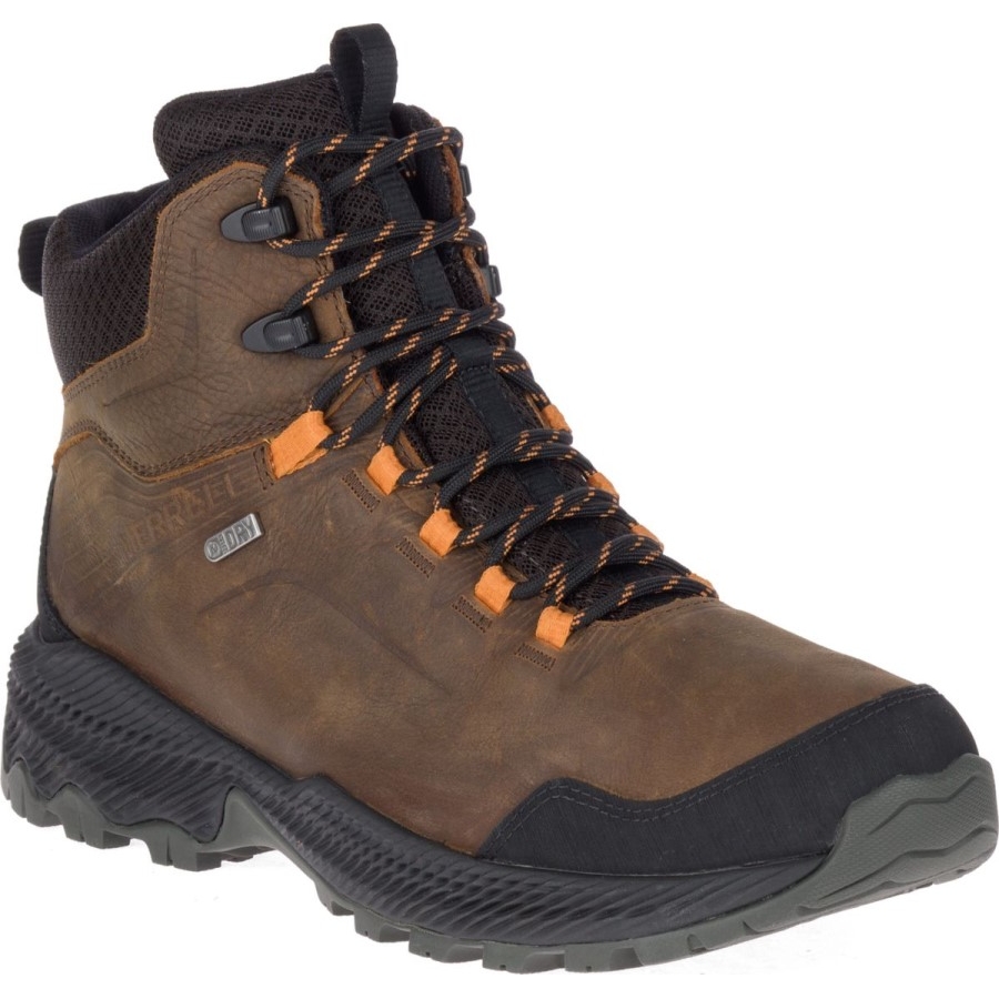Merrell Forestbound Mid Waterproof Dark Earth Pentru Bărbați