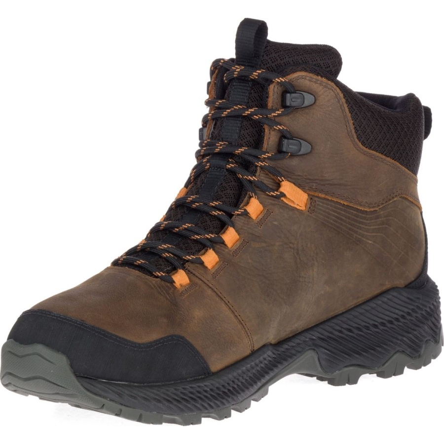 Merrell Forestbound Mid Waterproof Dark Earth Pentru Bărbați