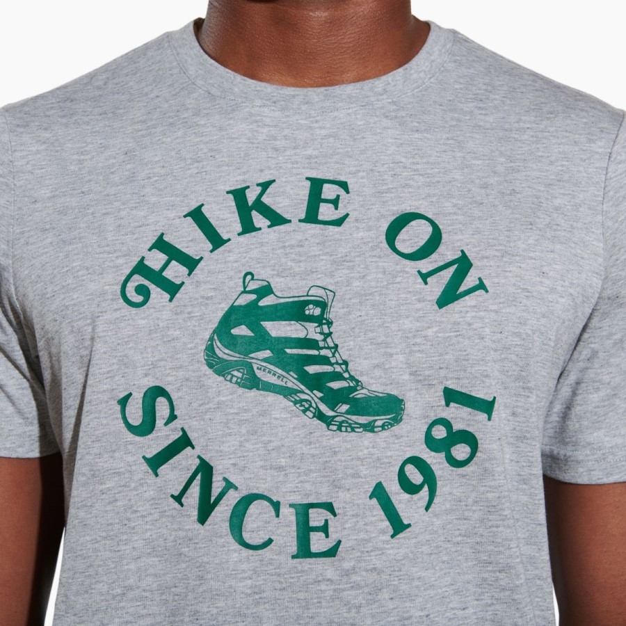 Merrell Hike Pentru Bărbați Pe Tee Grey Heather