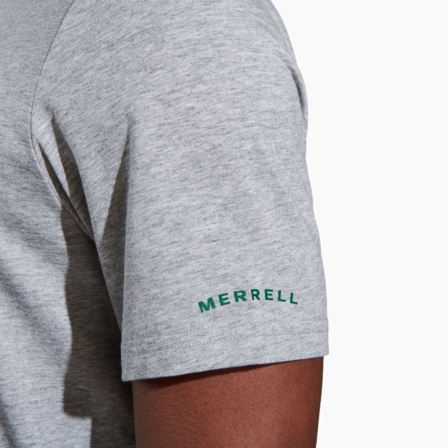 Merrell Hike Pentru Bărbați Pe Tee Grey Heather