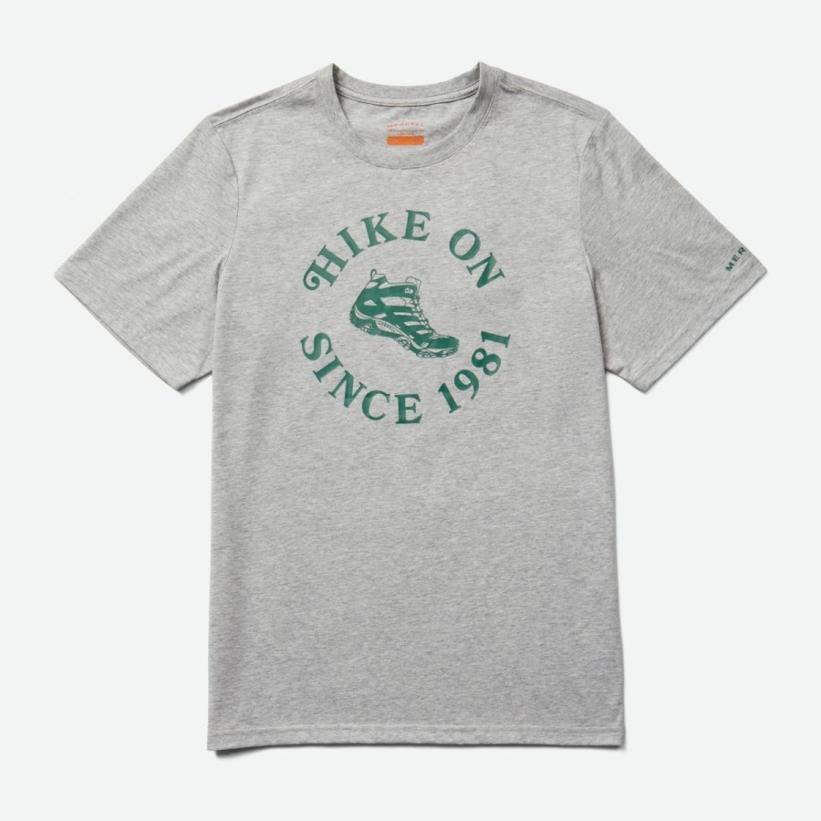 Merrell Hike Pentru Bărbați Pe Tee Grey Heather