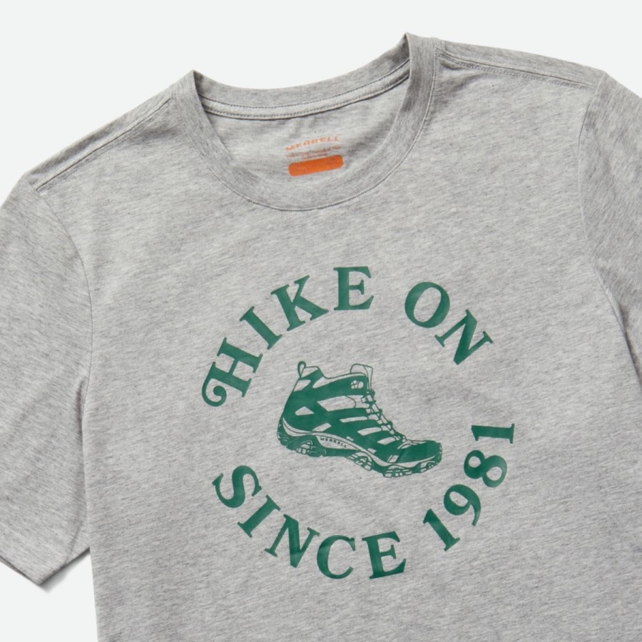 Merrell Hike Pentru Bărbați Pe Tee Grey Heather