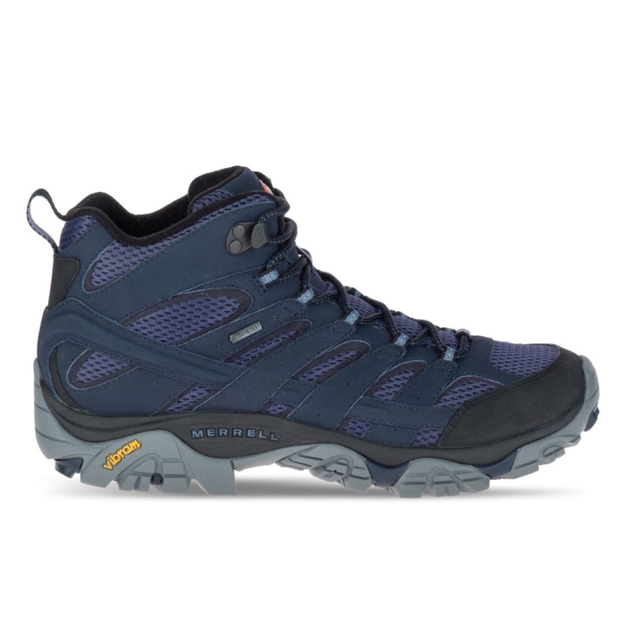 Merrell Bărbați Moab 2 Mid Gore-tex Bleumarin