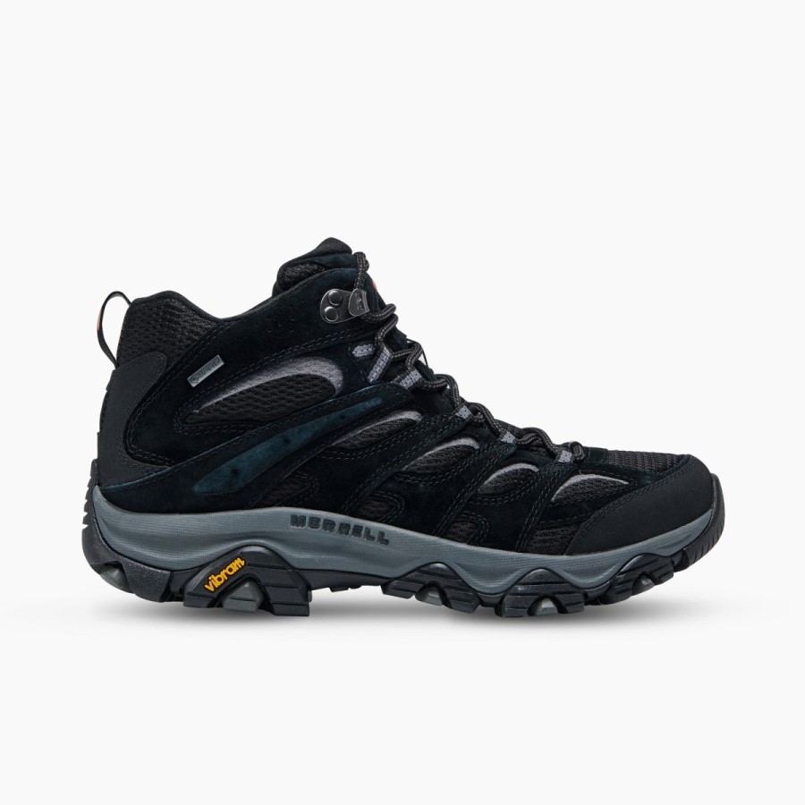 Merrell Bărbați Moab 3 Mid Gore-tex Negru-gri
