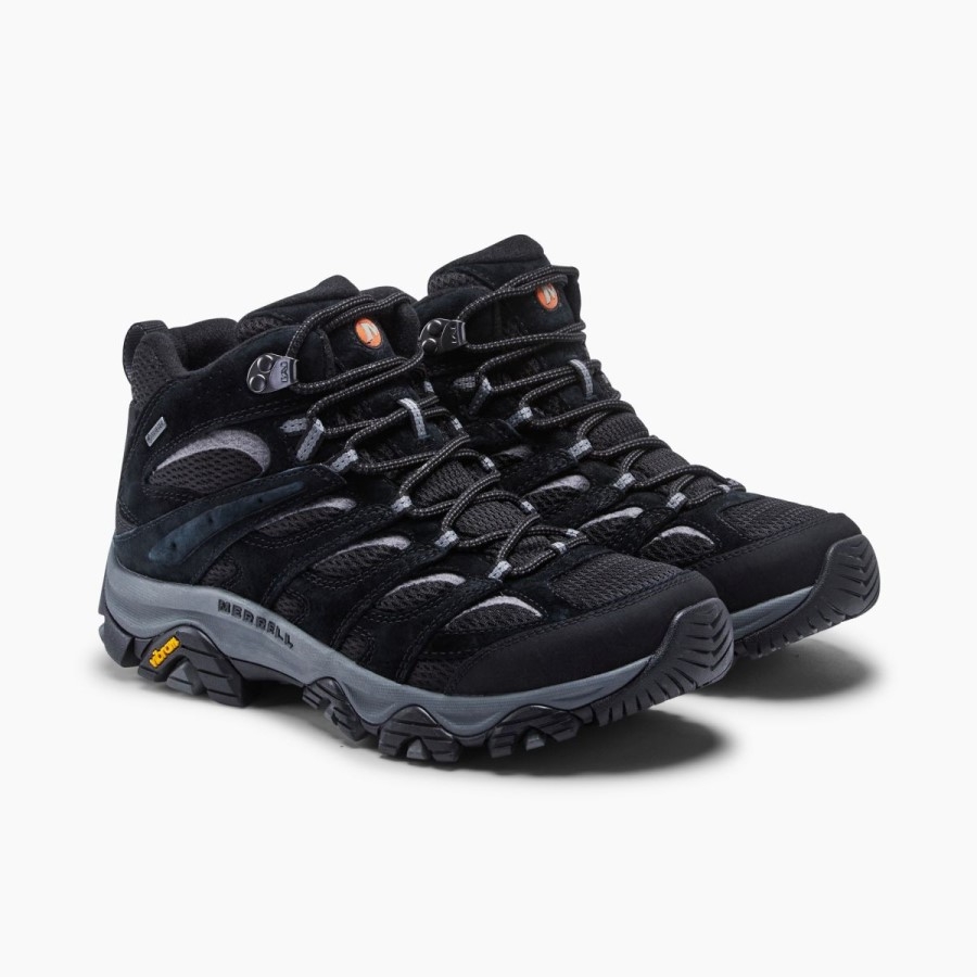 Merrell Bărbați Moab 3 Mid Gore-tex Negru-gri