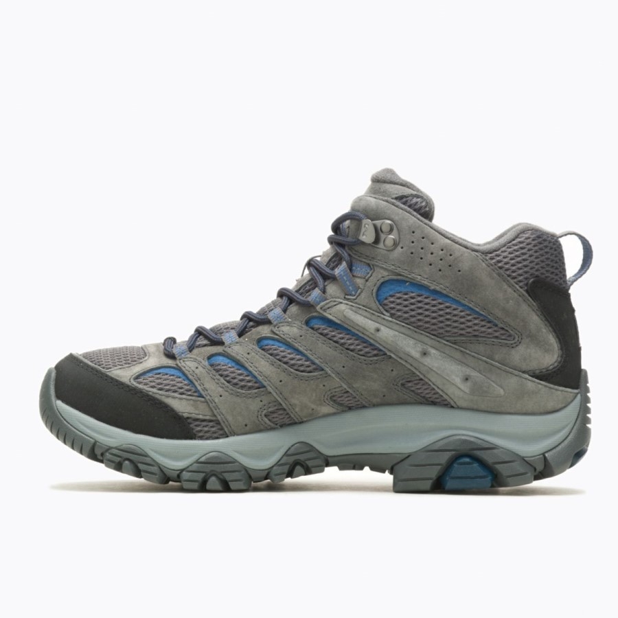 Merrell Men's Moab 3 Mid Gore-tex Granit-poseidon