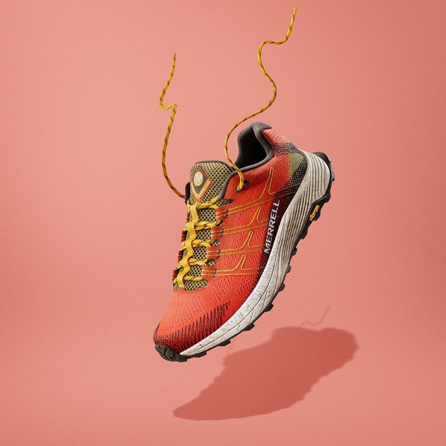 Merrell Men's Moab Flight Tangerine