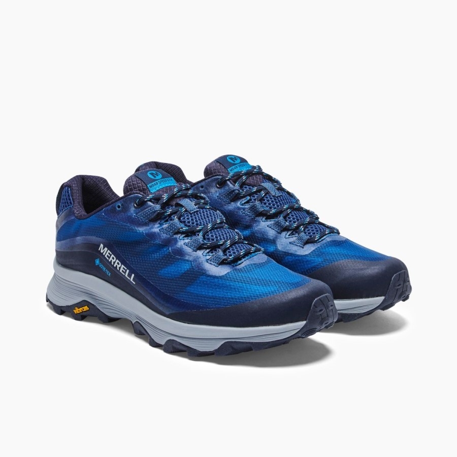 Merrell Moab Speed Gore-tex Bleumarin Pentru Bărbați