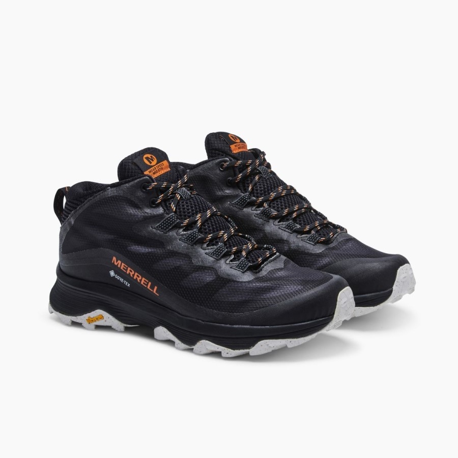 Merrell Moab Speed Mid Gore-tex Negru Pentru Bărbați