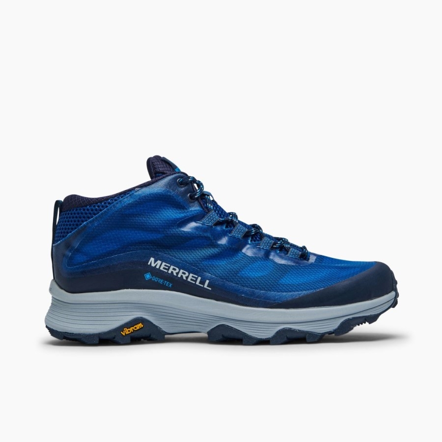 Merrell Moab Speed Mid Gore-tex Bleumarin Pentru Bărbați