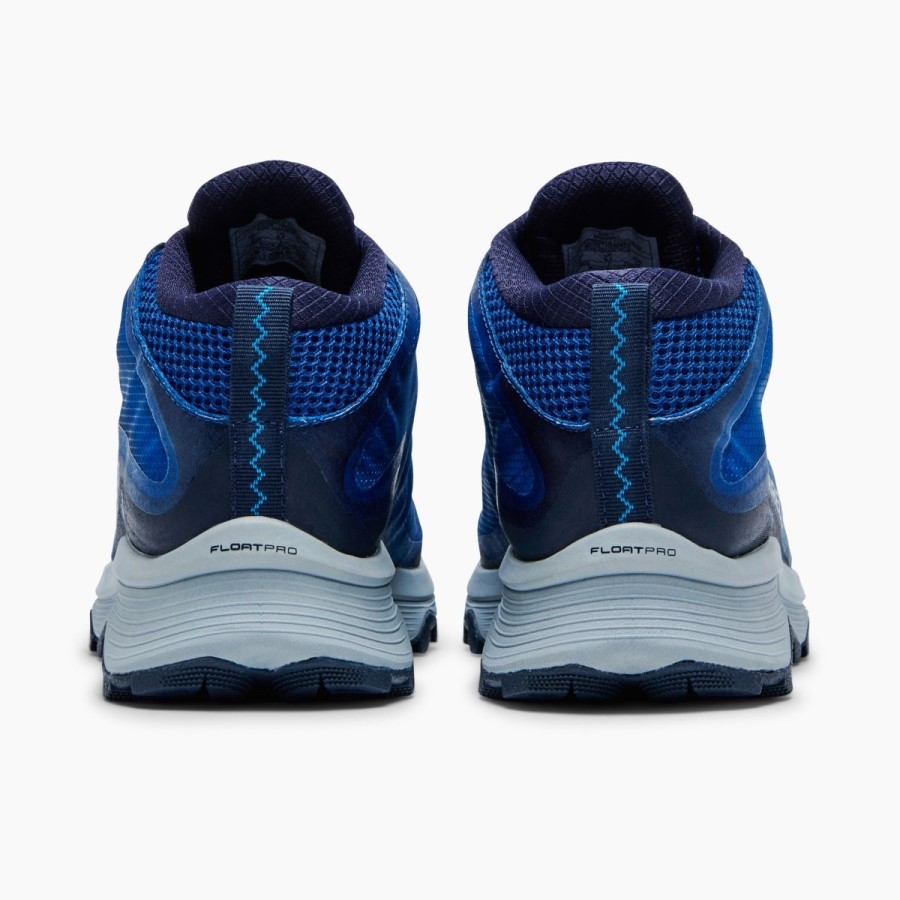 Merrell Moab Speed Mid Gore-tex Bleumarin Pentru Bărbați