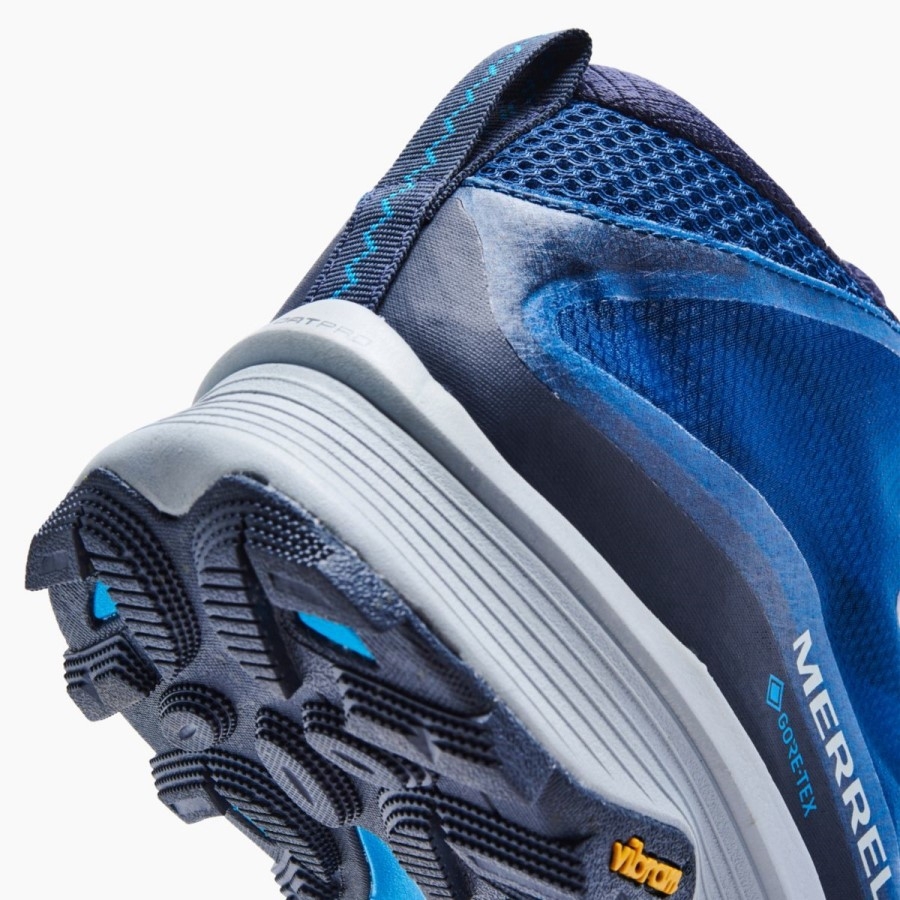 Merrell Moab Speed Mid Gore-tex Bleumarin Pentru Bărbați