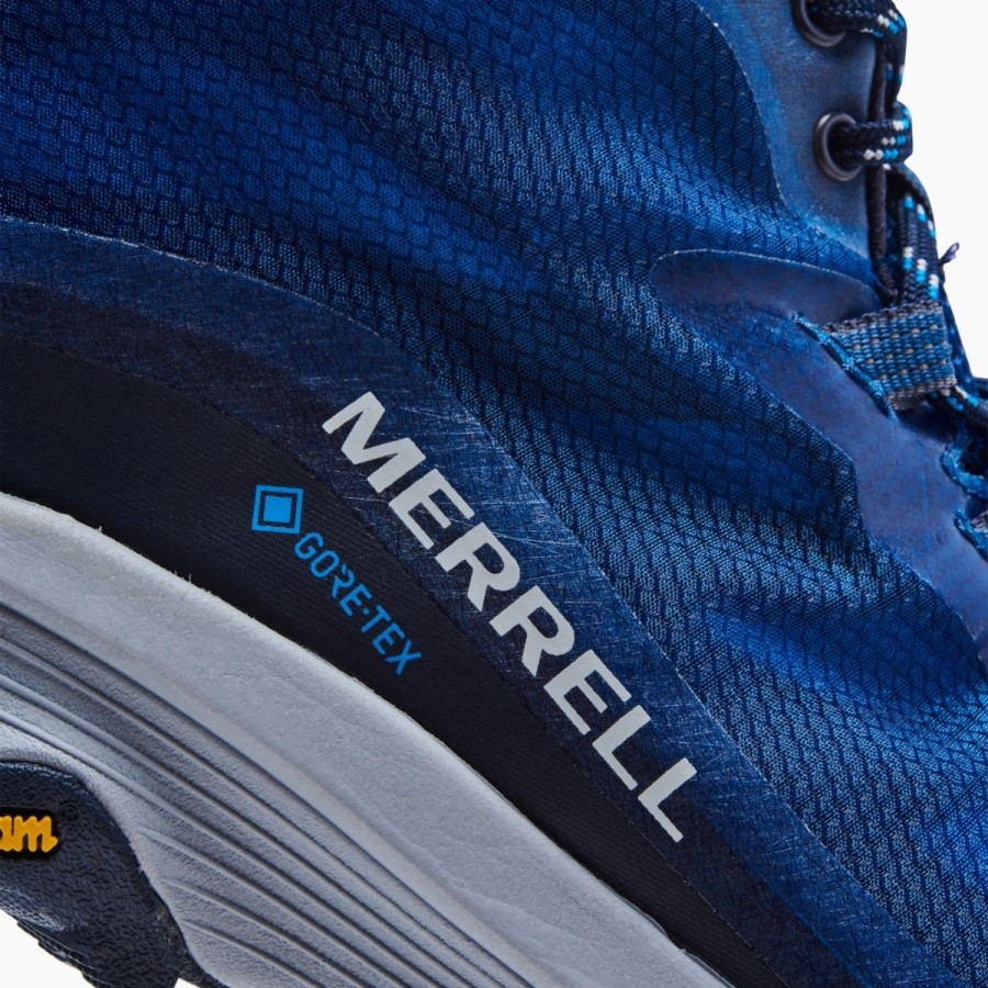 Merrell Moab Speed Mid Gore-tex Bleumarin Pentru Bărbați