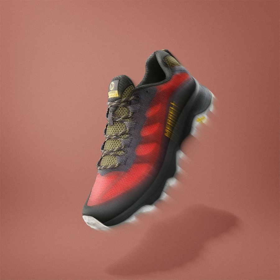 Merrell Men's Moab Speed ​​Tangerine