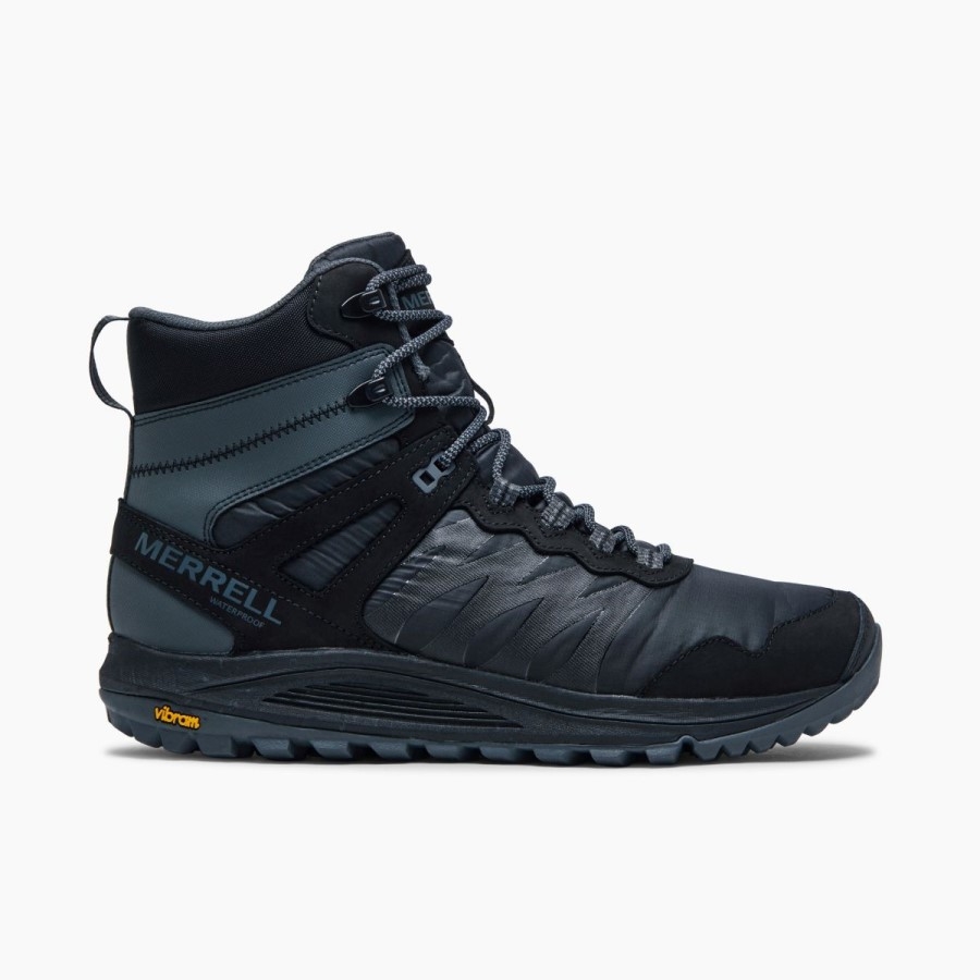 Cizme Sneaker Nova Pentru Bărbați Merrell, Impermeabile, Black-rock