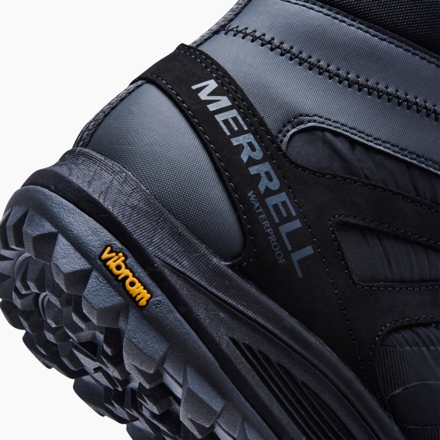 Cizme Sneaker Nova Pentru Bărbați Merrell, Impermeabile, Black-rock