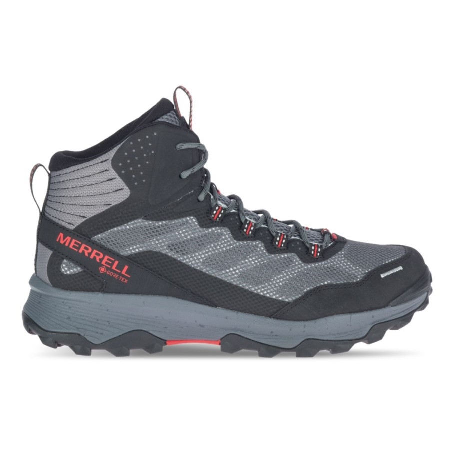 Merrell Mens Speed Strike Mid Gore-tex Granit