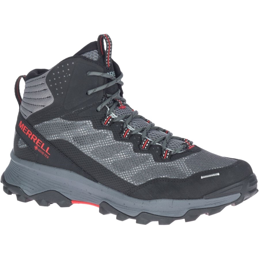 Merrell Mens Speed Strike Mid Gore-tex Granit