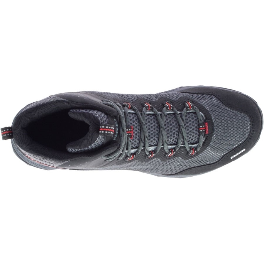 Merrell Mens Speed Strike Mid Gore-tex Granit
