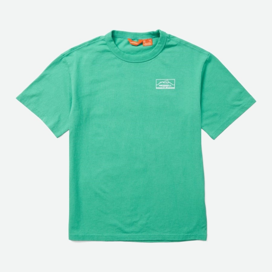 Tricou Pentru Bărbați Merrell Sunbated Japan Sea Green