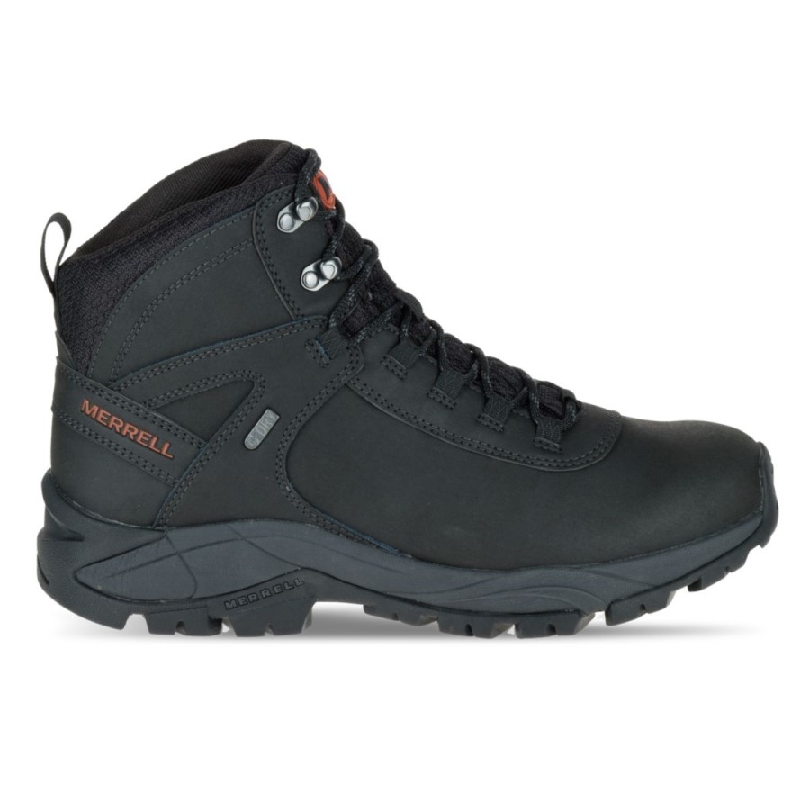 Merrell Vego Mid Piele Impermeabilă Negru Pentru Bărbați
