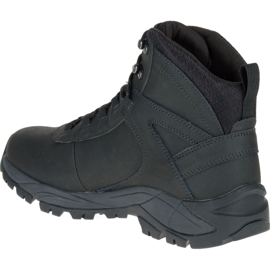 Merrell Vego Mid Piele Impermeabilă Negru Pentru Bărbați
