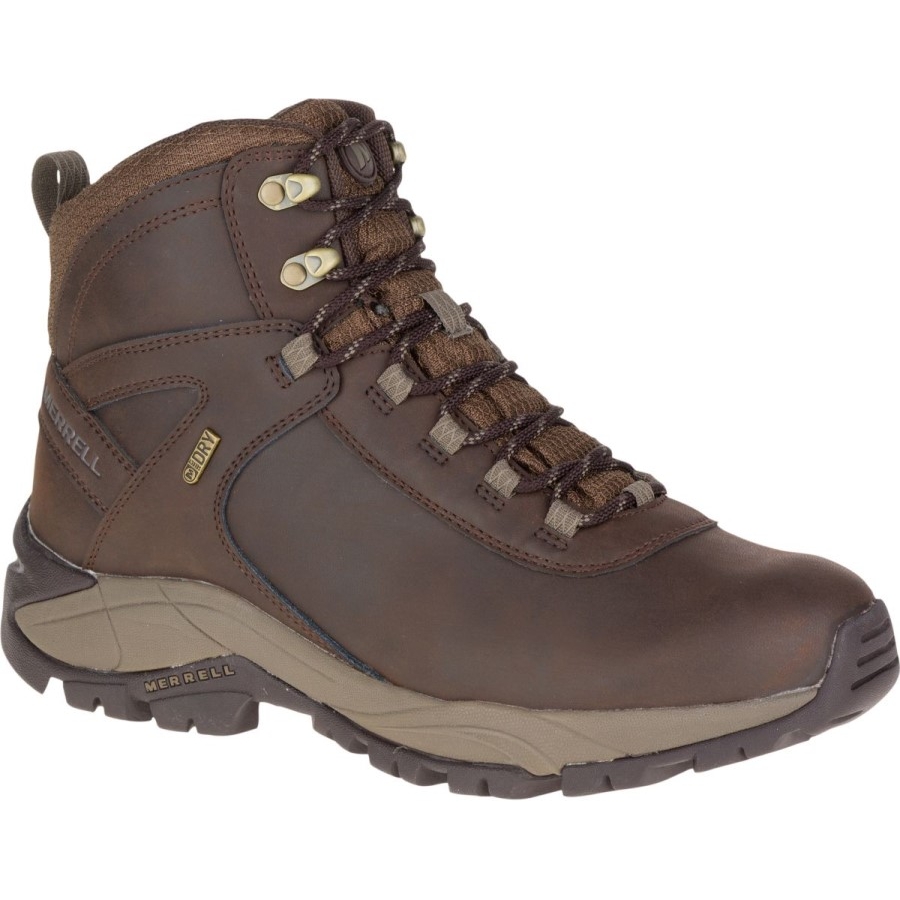 Merrell Vego Mid Piele Impermeabilă Espresso Pentru Bărbați
