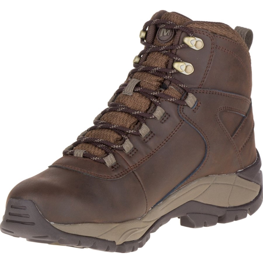 Merrell Vego Mid Piele Impermeabilă Espresso Pentru Bărbați